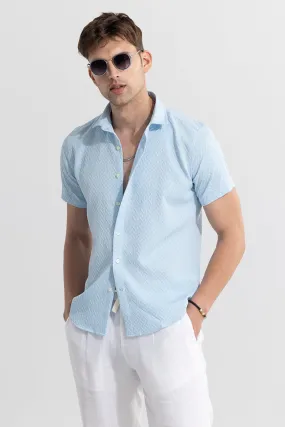 Airy Allure Blue Shirt