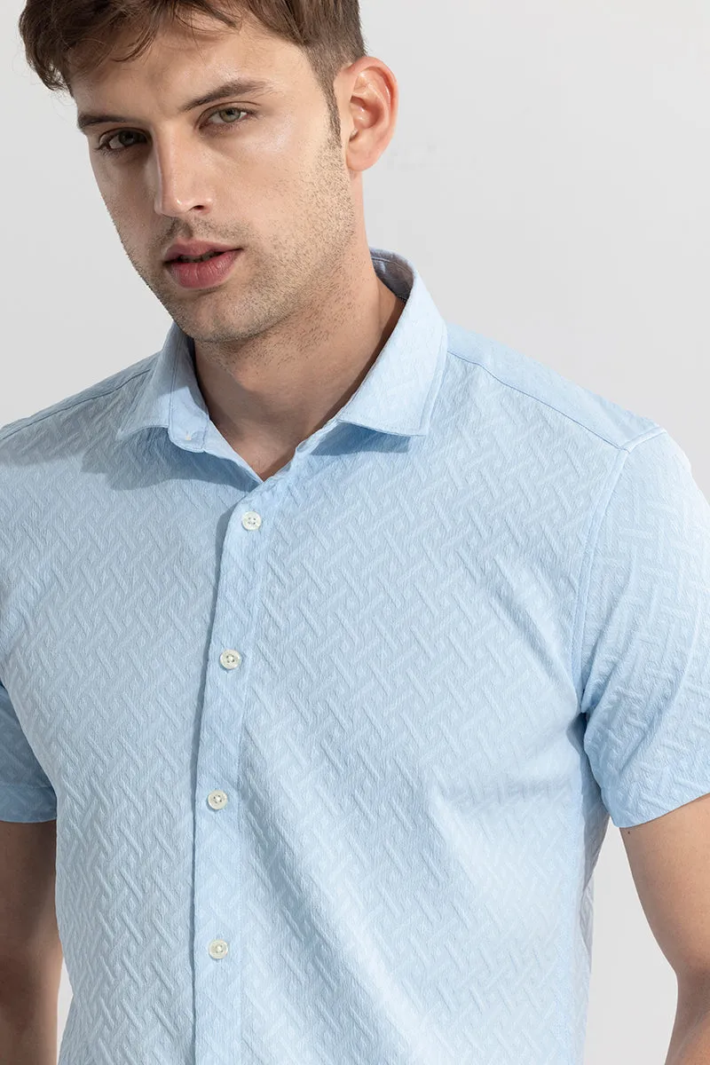 Airy Allure Blue Shirt