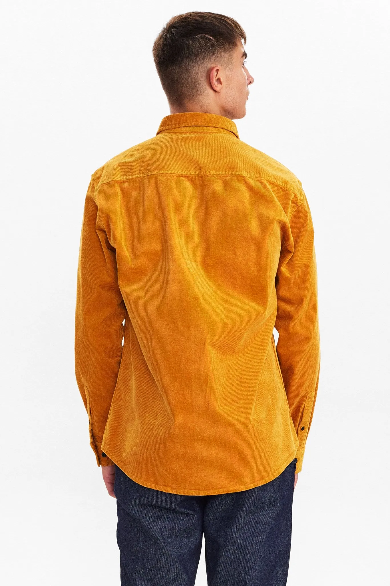 AKLEIF CORDUROY SHIRT - Sunflower