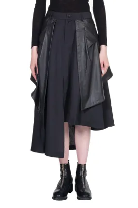 Asymmetric Layered Skirt