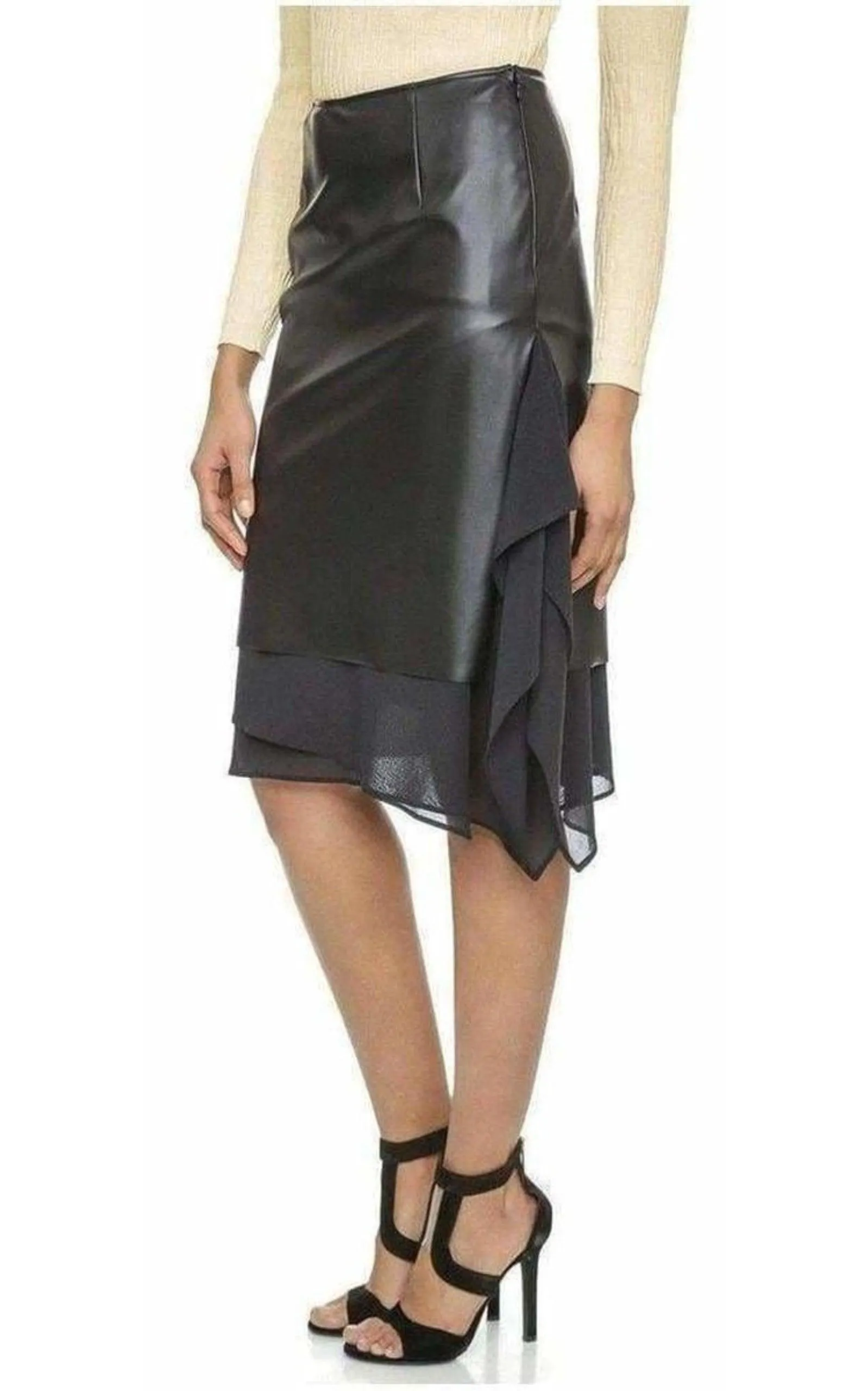 Black Layered Skirt