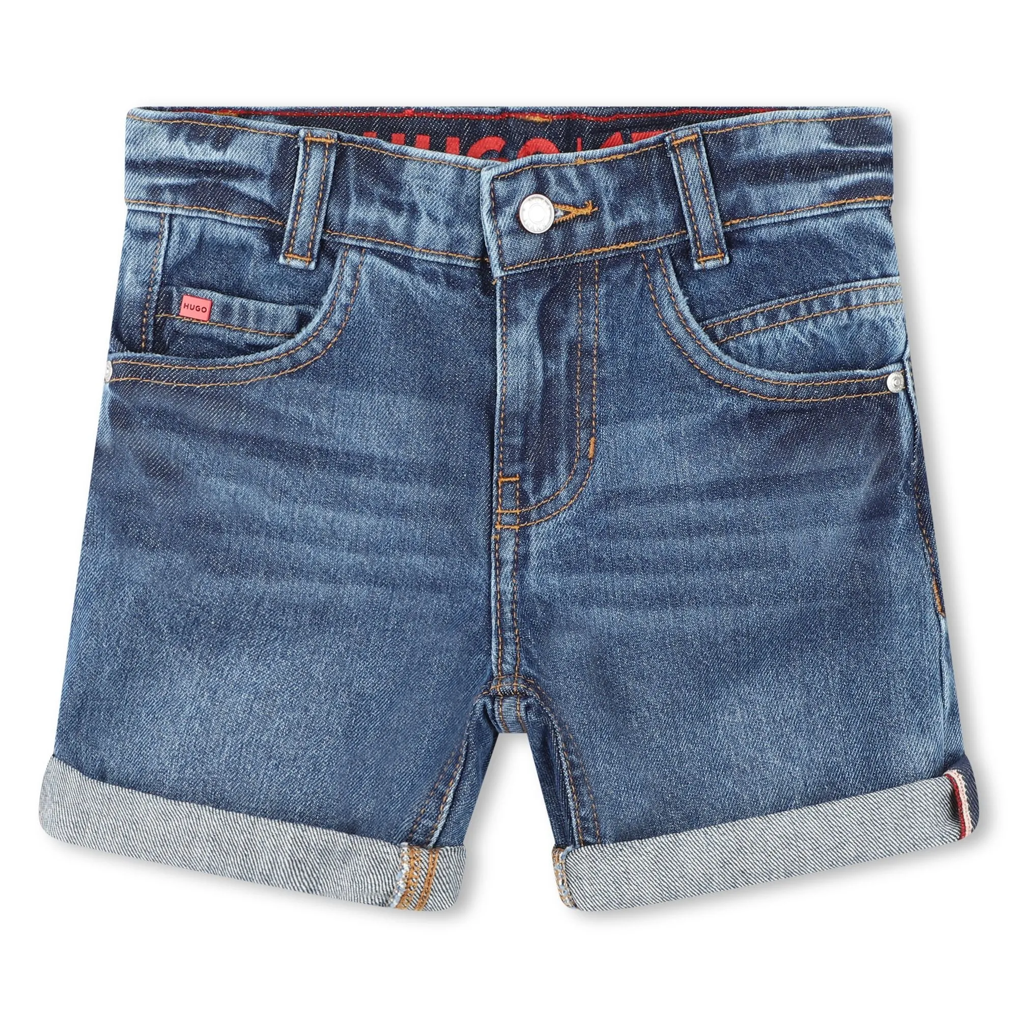 Blue Denim Shorts