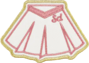 Cheerleader Skirt Patch