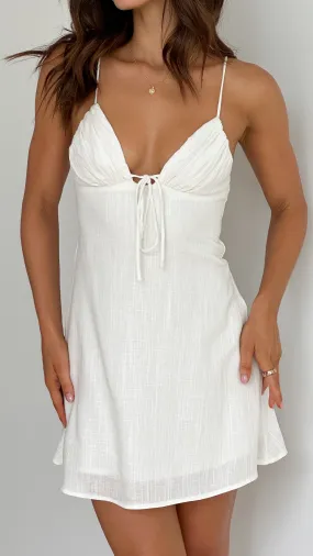 Coco Mini Dress - White