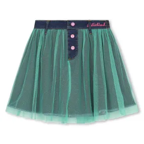 Green Tulle Skirt