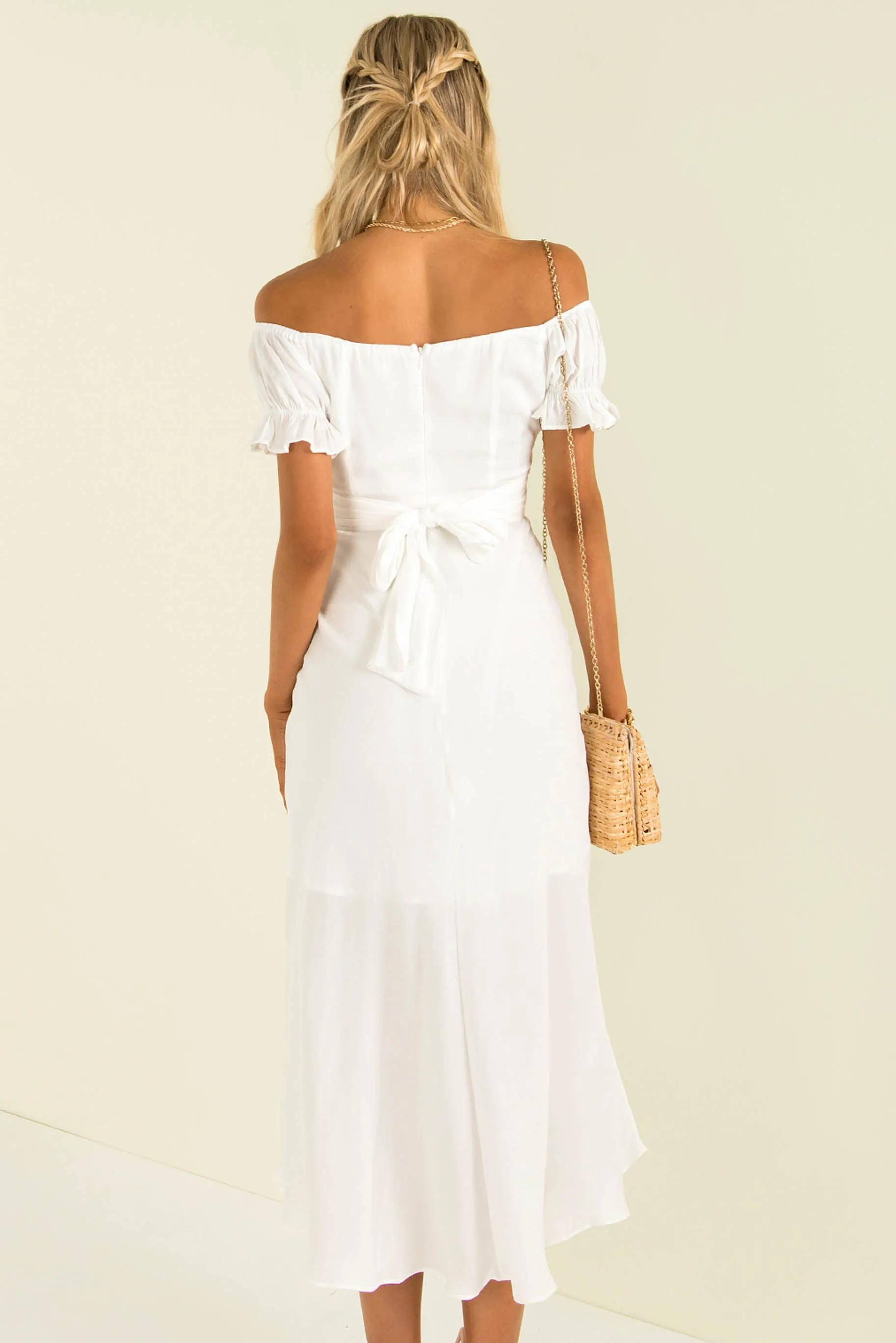 Kristen Dress / White