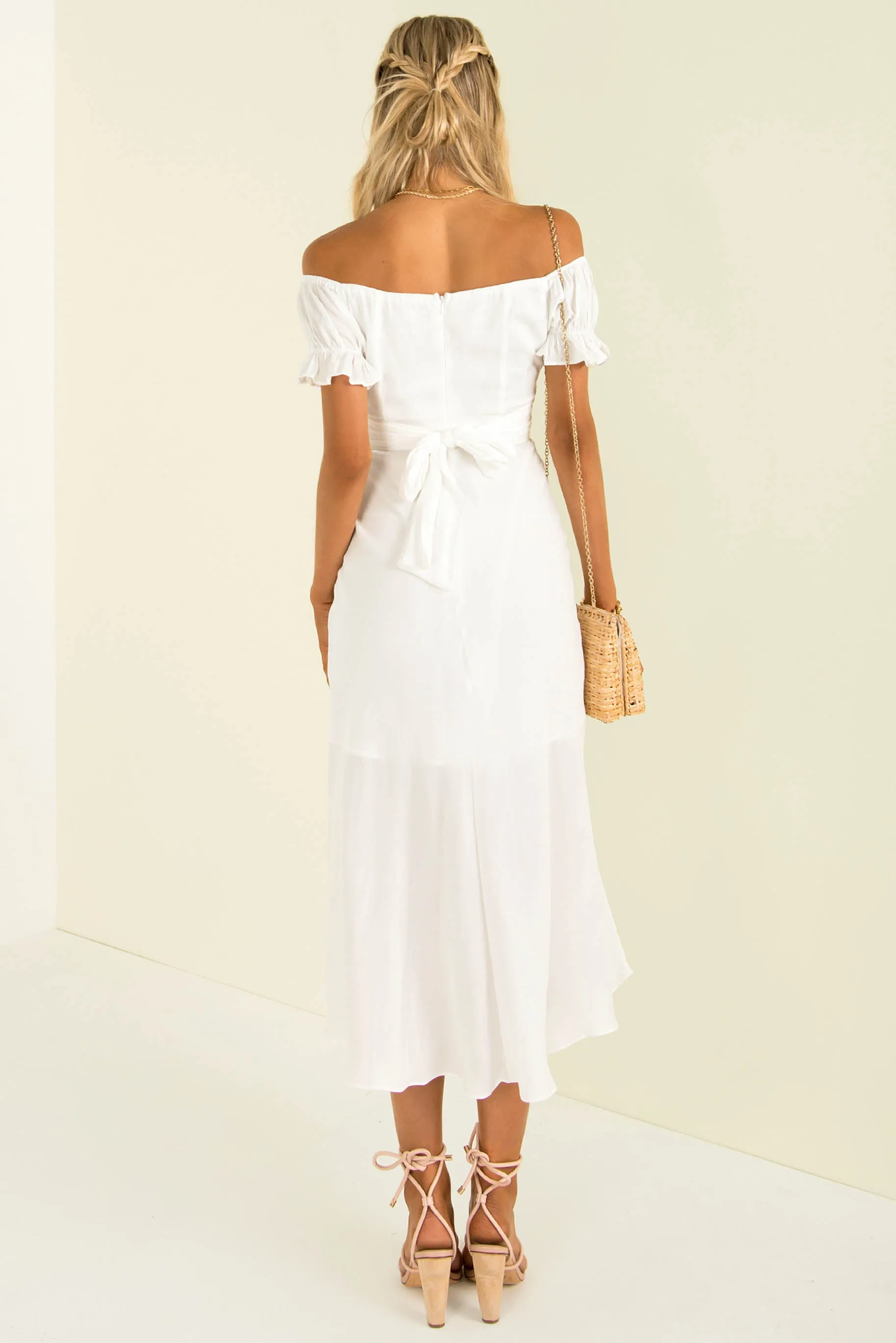 Kristen Dress / White