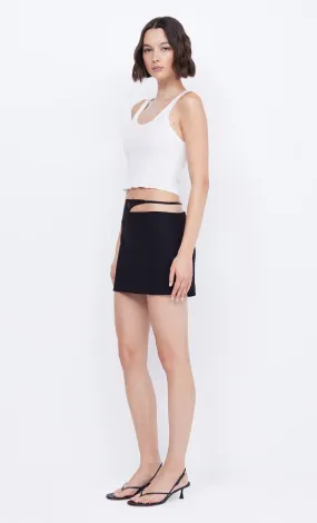 LAURE MINI SKIRT - BLACK