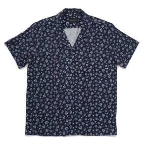 Navy Floral Havana Shirt