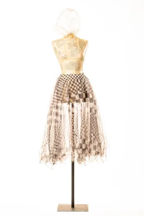 Printed Tulle Skirt