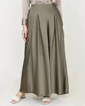 RADIN SATEEN SKIRT