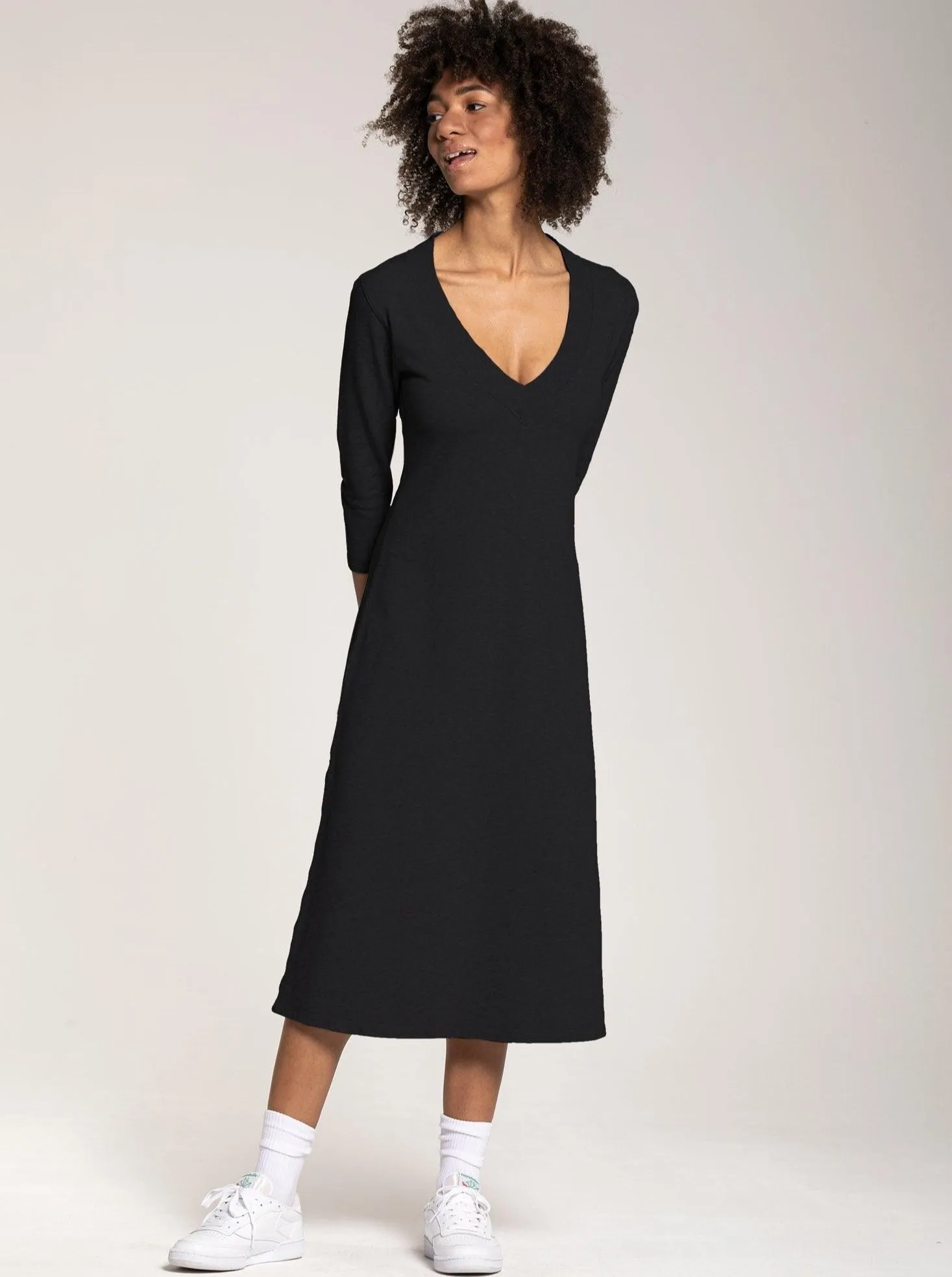 Terry Dress - Black