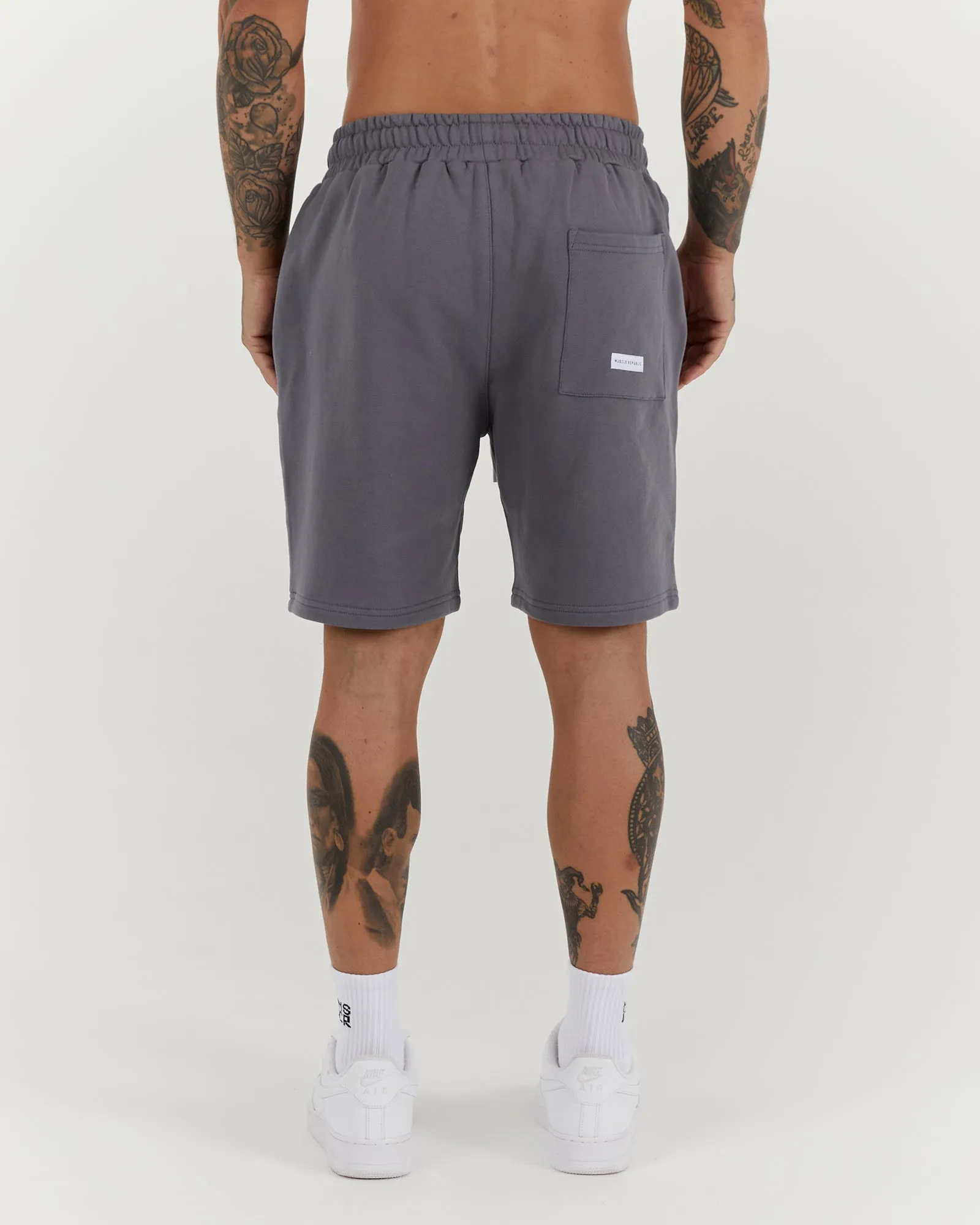 UNWIND SHORTS 8" - SHADOW