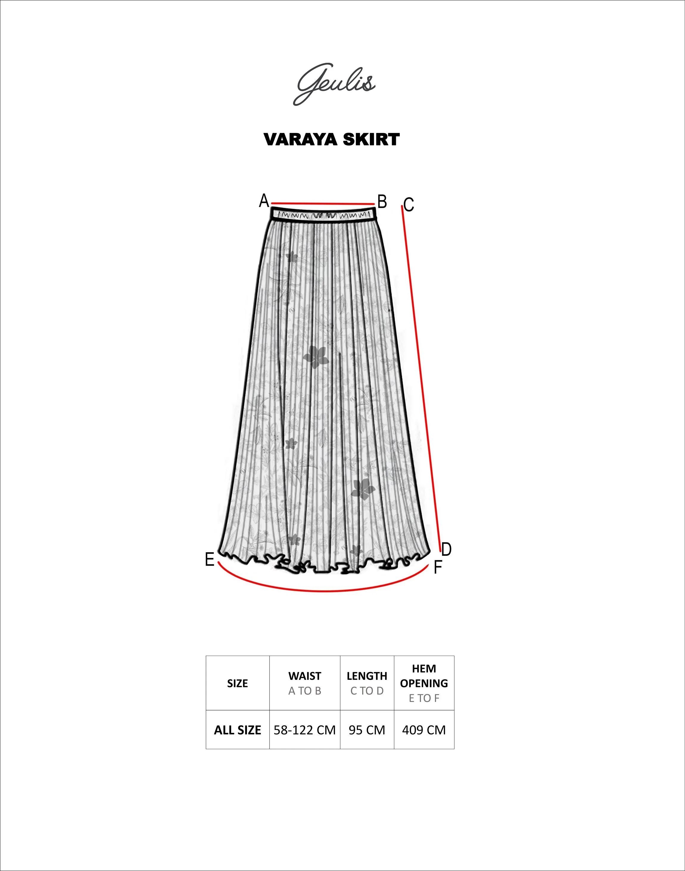 VARAYA SKIRT